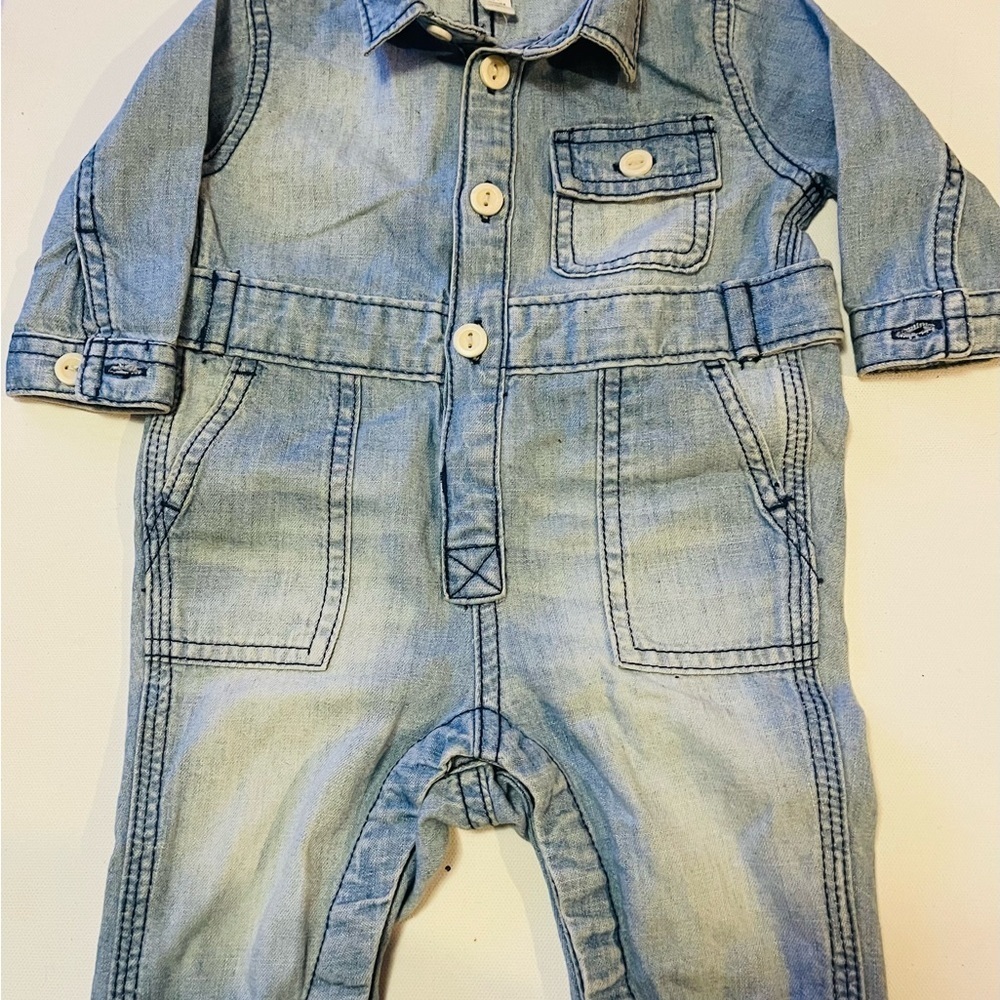 Gymboree Baby Denim Coverall